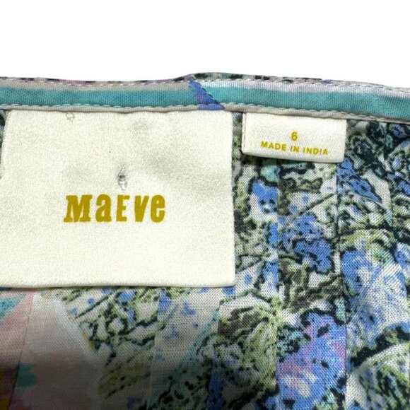 Maeve Blouse Multicolor Size 6 - Picture 2 of 8
